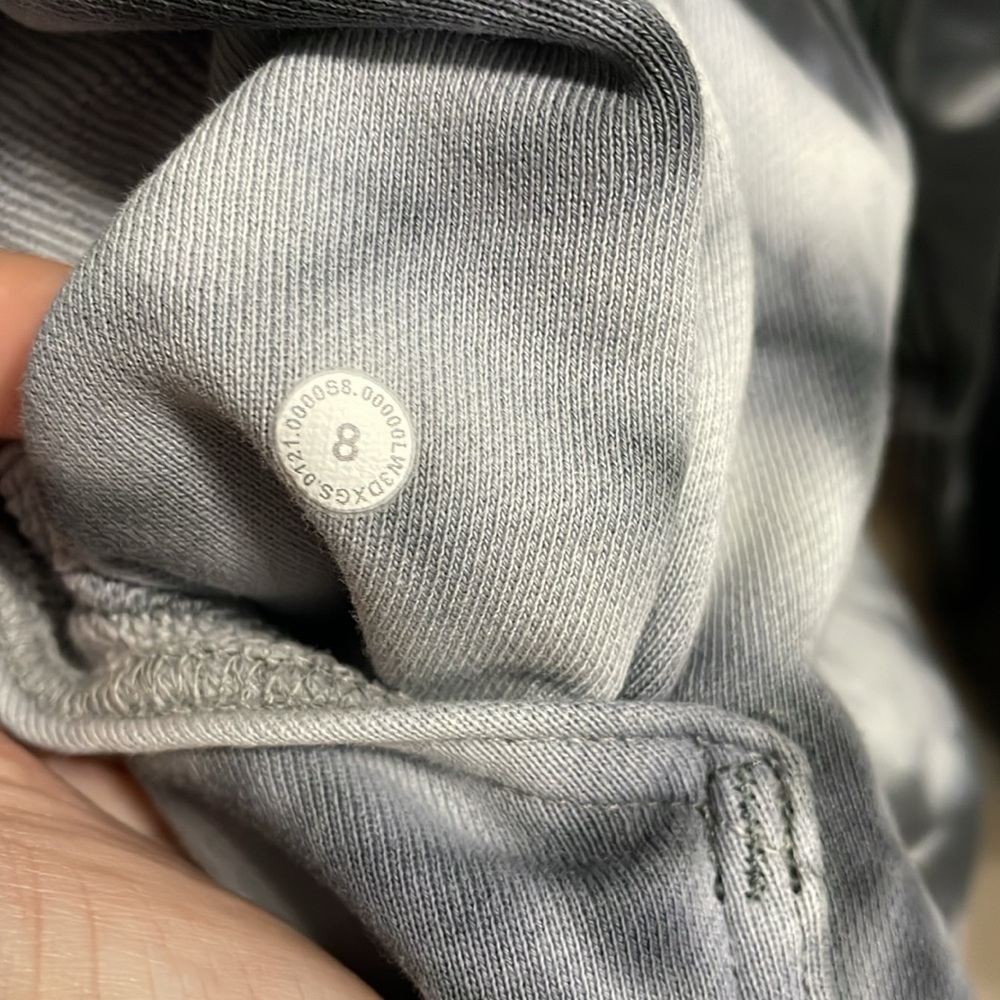 Lululemon All Yours Hoodie Earth Tie Dye Stone Athleisure Lounge Jacket - Picture 6 of 6